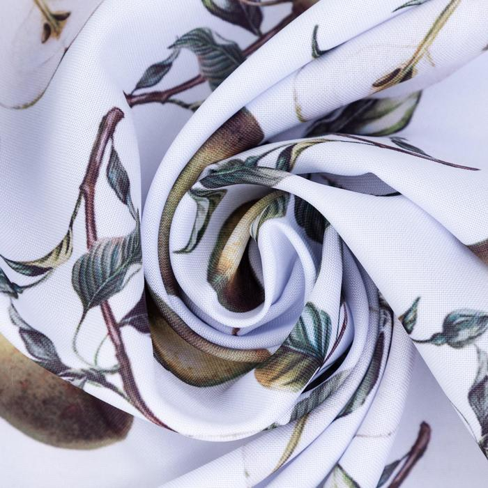 Комплект штор для кухни с подхватами Этель &laquo;Груши&raquo; 145х180см-2 шт., 100% п/э