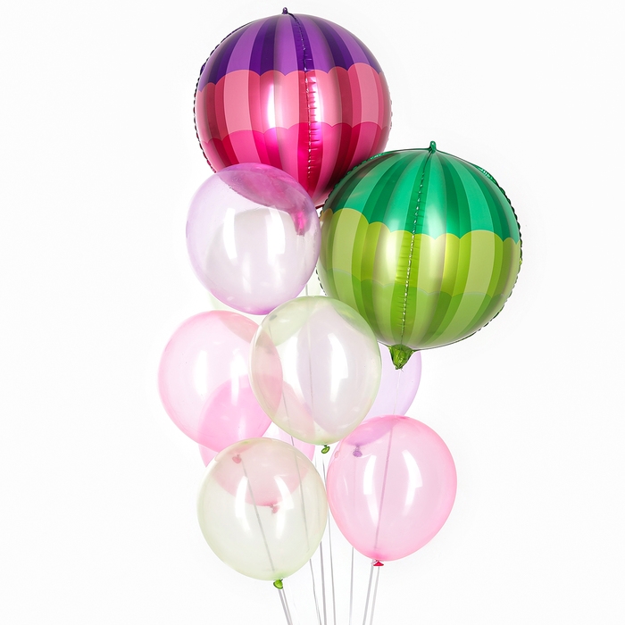 Набор шаров «Фонари», латекс, фольга, 10 шт. Набор шаров «Фонари», латекс, фольга, 10 шт.