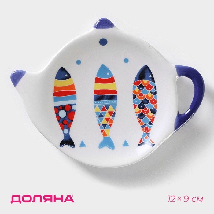 Подставка под чайный пакетик Доляна &laquo;Емеля&raquo;, 12&times;8,4 см