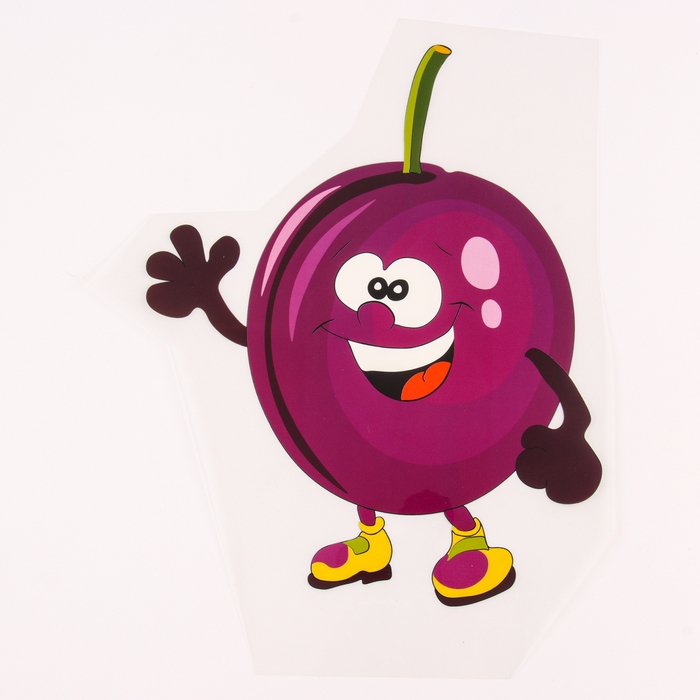 Термотрансфер &laquo;Слива&raquo;, набор 10 шт.