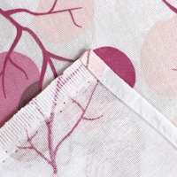 Простыня 1,5 сп Экономь и Я "Эвкалипт" цвет розовый, 150х215&plusmn;3, 100% хлопок, бязь, 120 гр/м2