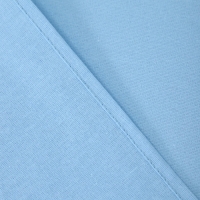 Комплект 1.5сп Голубой 4 (простыня 150х215см, наволочка 70х70см) бязь 120г/м, хл100%