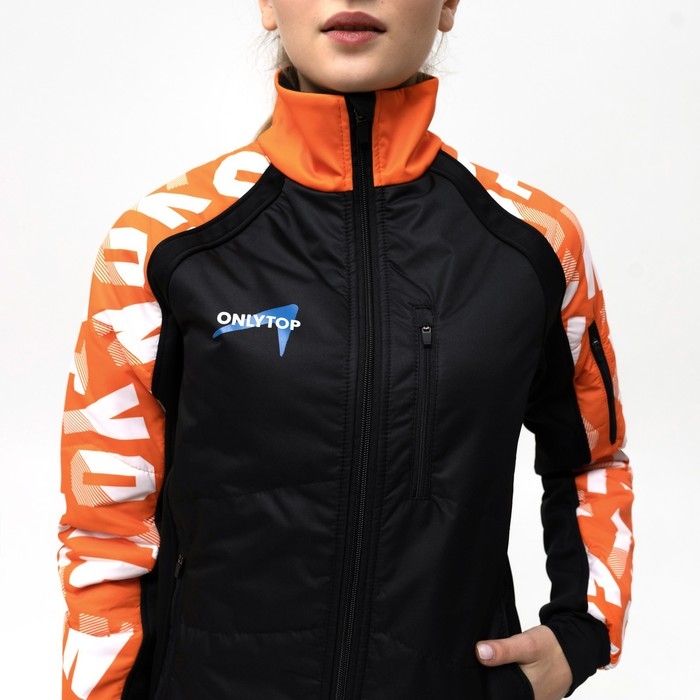 Куртка утеплённая ONLYTOP, orange, р. 44
