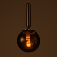 Светильник BayerLux "Джавиер" Е14 40Вт золото-янтарный 15х15х35-185 см Светильник BayerLux "Джавиер" Е14 40Вт золото-янтарный 15х15х35-185 см