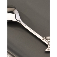 Ложка десертная из нержавеющей стали Magistro «Русалочка», длина 16 см, цвет серебряный Ложка десертная из нержавеющей стали Magistro «Русалочка», длина 16 см, цвет серебряный