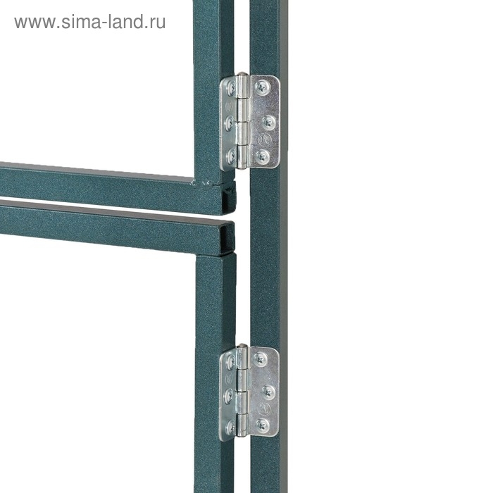 Теплица (каркас), 8 &times; 3 &times; 2 м, металл, профиль 20 &times; 20 мм, шаг дуги 1 м, без поликарбоната