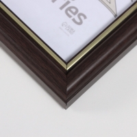 Фоторамка пластик "Пиксель" 15х21 см, венге Фоторамка пластик "Пиксель" 15х21 см, венге