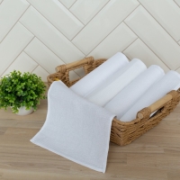 Салфетка для уборки 25х25 - 5 шт, белая вафля 200 гр, хлопок 100% Салфетка для уборки 25х25 - 5 шт, белая вафля 200 гр, хлопок 100%