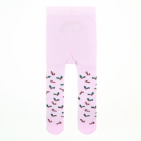 Новый год.Колготки Крошка Я "Карамельки", розовый, рост 62-68 см