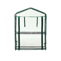 Парник-стеллаж, 2 полки, 93 &times; 22 &times; 69 см, металлический каркас d = 12 мм, чехол плёнка 80 мкм, Greengo