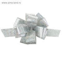 Бант-шар №3 голография, цвет серебро Бант-шар №3 голография, цвет серебро