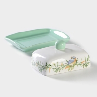 Масленка Доляна &laquo;Флора и Фауна&raquo;, 17&times;12,5&times;8,5 см