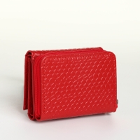 Кошелёк женский на молнии, цвет красный Кошелёк женский на молнии, цвет красный