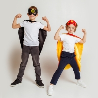 Карнавальный набор &laquo;Сумрачный воин&raquo;: плащ и маска