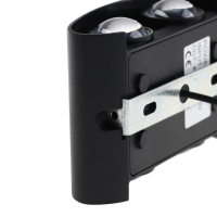 Светильник фасадный &laquo;Полусфера&raquo;, FSD-072, 4 Вт, 4000К, 2 луча, IP65, 220 В, пластик, черный   100842