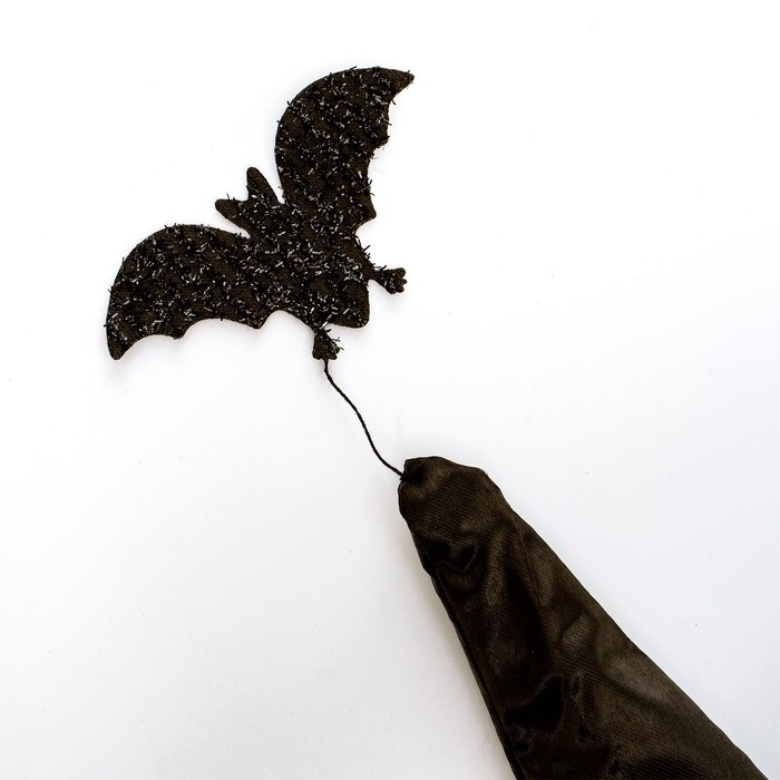 Карнавальная шляпа «Чёрная», драпированная, с летучей мышью, р. 56 – 58 Карнавальная шляпа «Чёрная», драпированная, с летучей мышью, р. 56 – 58