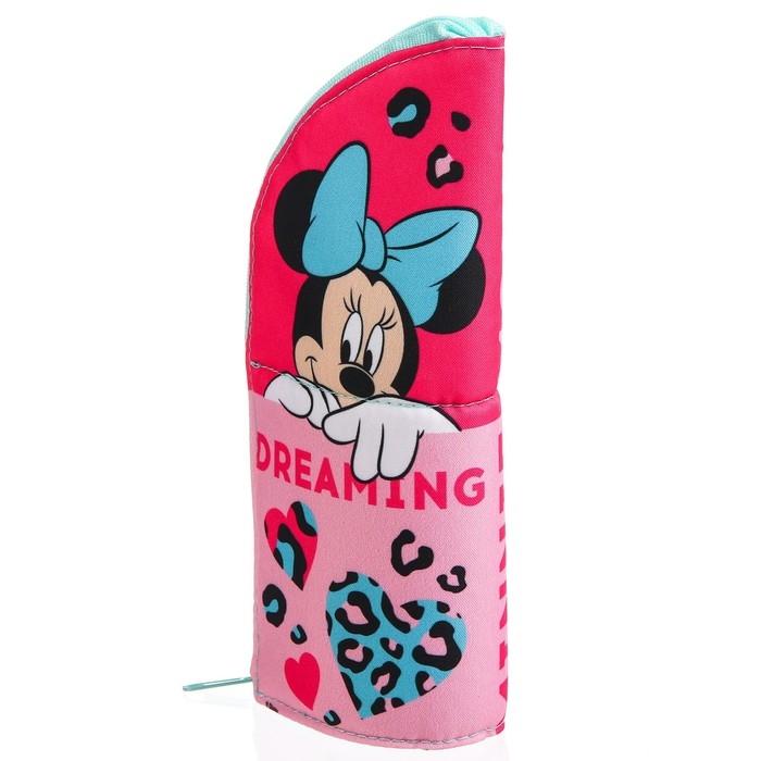 Пенал-тубус подставка, 85х210 мм, мягкий, Минни Маус Пенал-тубус подставка, 85х210 мм, мягкий, Минни Маус