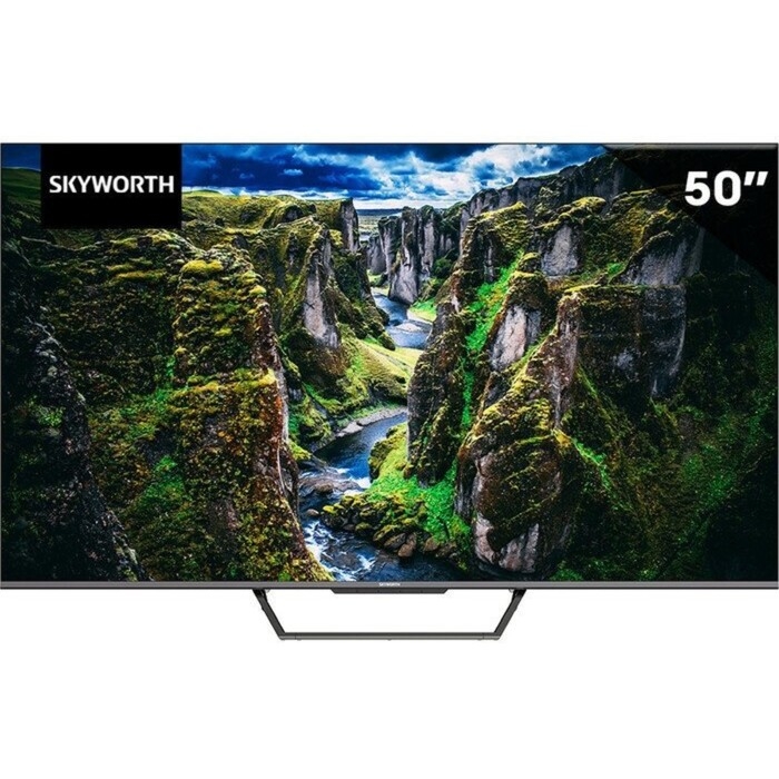 Телевизор SKYWORTH 50SUE9500, 50 Телевизор SKYWORTH 50SUE9500, 50", 3840x2160, DVB-T2/C/S/S2, HDMI 3, USB 2, Smart TV, QLED