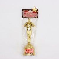 Кубок наградная фигура &laquo;О Боже, какой мужчина&raquo;, оскар, пластик, 18 х 6,3 см.