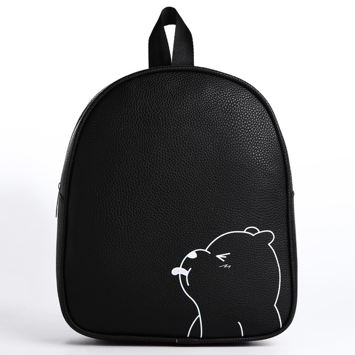 Рюкзак из искусственной кожи Bear 27х23х10 см Рюкзак из искусственной кожи Bear 27х23х10 см