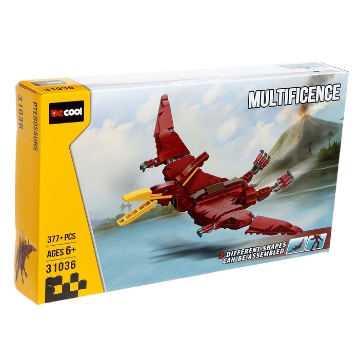 Конструктор Дино «Птеродактиль», 377 деталей Конструктор Дино «Птеродактиль», 377 деталей