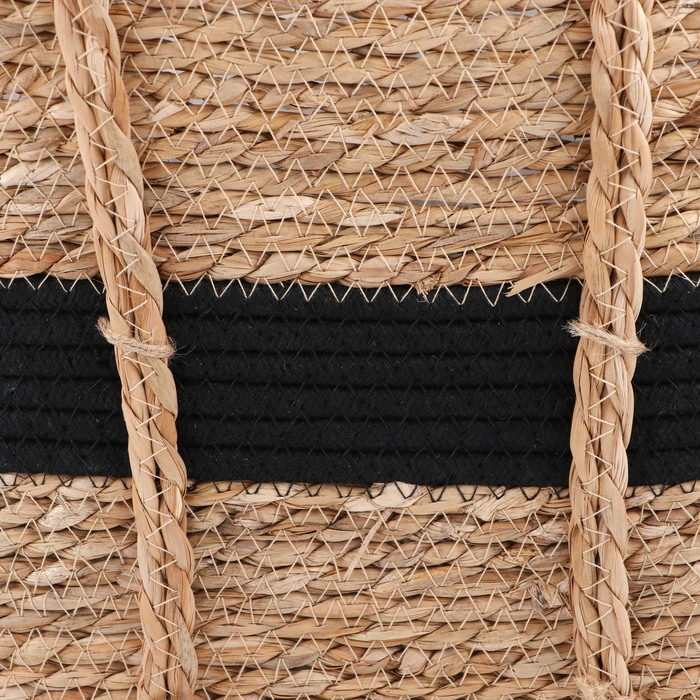 Корзина плетеная, 35x17xH25xHH42, рогоз