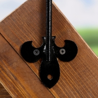 Флюгер "Воющий волк №2" малый 15*25 см Флюгер "Воющий волк №2" малый 15*25 см