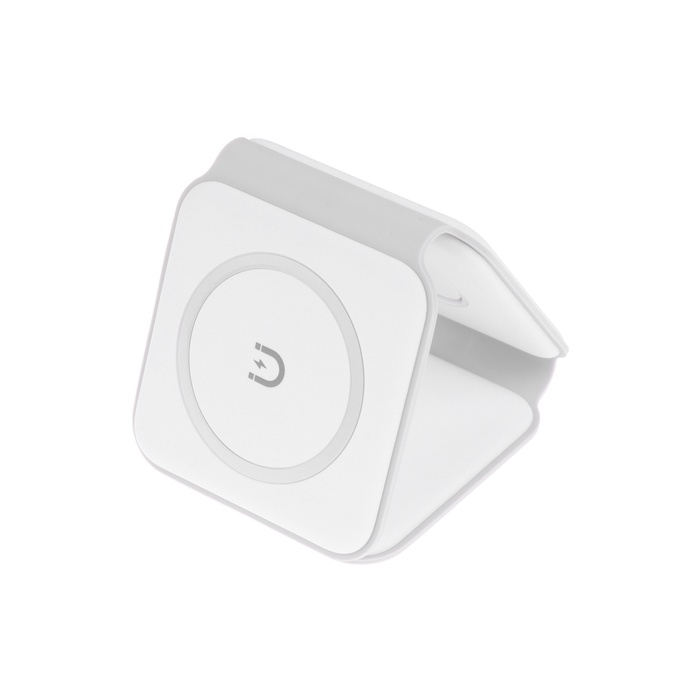 Беспроводное зарядное устройство 3 в 1 A07, 15 W, поддержка MagSafe, складная, белая Беспроводное зарядное устройство 3 в 1 A07, 15 W, поддержка MagSafe, складная, белая