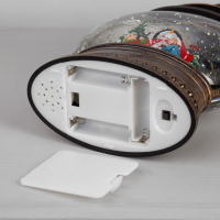 Светодиодная фигура &laquo;Дети и снеговик&raquo; 8 &times; 25 &times; 4 см, пластик, батарейки ААх3 (не в комплекте), свечение тёплое белое