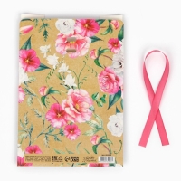 Коробка подарочная, упаковка, &laquo;Цветущего счастья&raquo;, 20 х 18 х 5 см