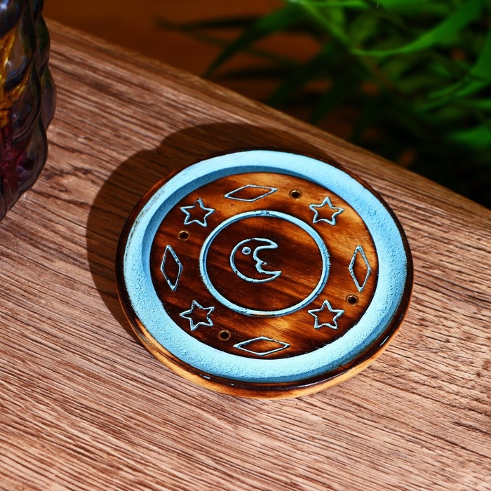 Подставка под благовония Подставка под благовония "Небесное счастье" 10х10х1 см МИКС