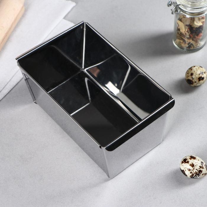 Форма для выпечки &laquo;Хлеб&raquo;, h-8 см, 10 х 15 см, 1 л