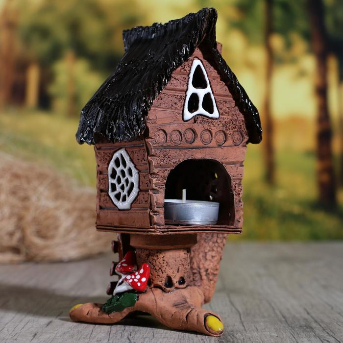 Аромалампа Домик &laquo;Лапуля&raquo;, 16 см, ручная работа, микс