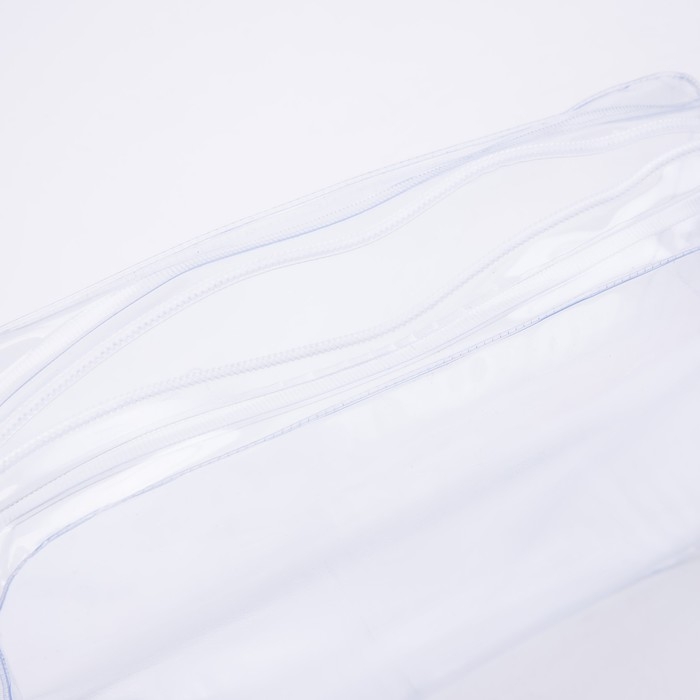 Косметичка на молнии, цвет прозрачный Косметичка на молнии, цвет прозрачный