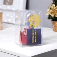 Светодиодная фигура под куполом «Щелкунчик» 6 × 9.5 × 6 см, дерево, батарейки LR1130х3 (в комплекте), свечение тёплое белое Светодиодная фигура под куполом «Щелкунчик» 6 × 9.5 × 6 см, дерево, батарейки LR1130х3 (в комплекте), свечение тёплое белое