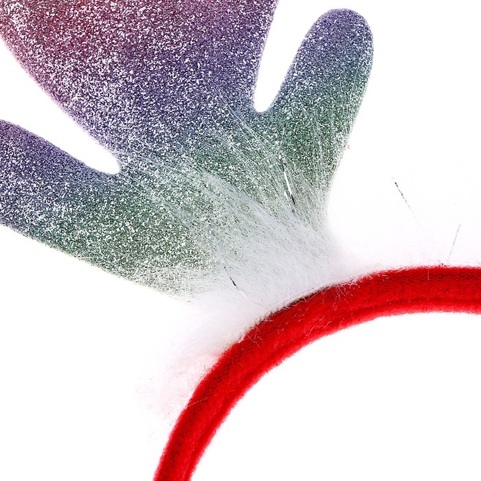 Новый год! Карнавальный ободок &laquo;Радужные рожки&raquo;