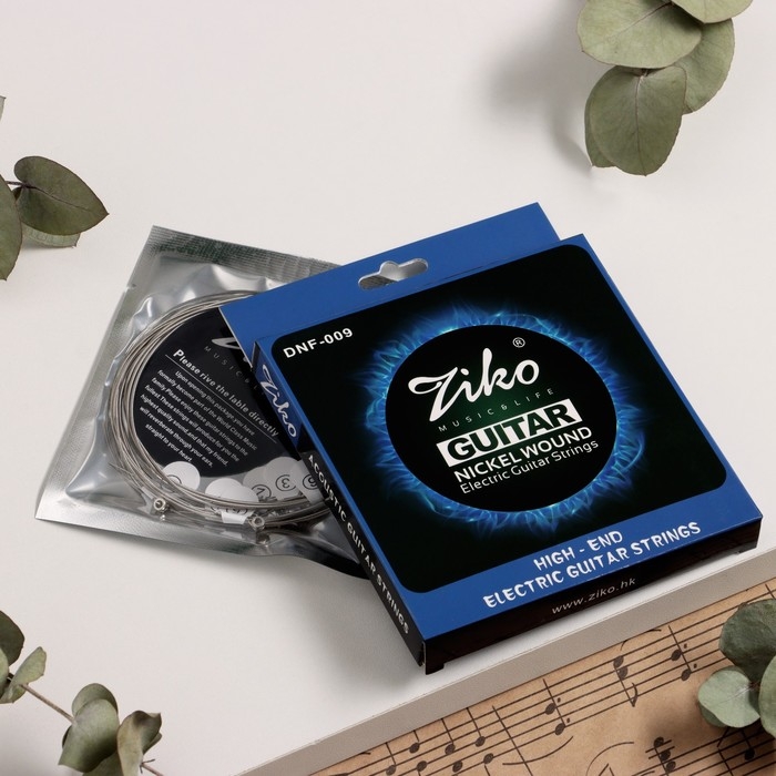 Струны электрогитары Ziko DNF-009 никелевые 09-42 Струны электрогитары Ziko DNF-009 никелевые 09-42