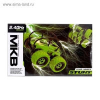 Машина-перевёртыш радиоуправляемая «Трюкач», работает от аккумулятора, цвета МИКС Машина-перевёртыш радиоуправляемая «Трюкач», работает от аккумулятора, цвета МИКС