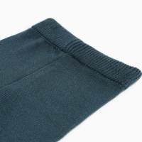 Комплект вязаный детский (джемпер, брюки), цвет изумрудный, рост 74