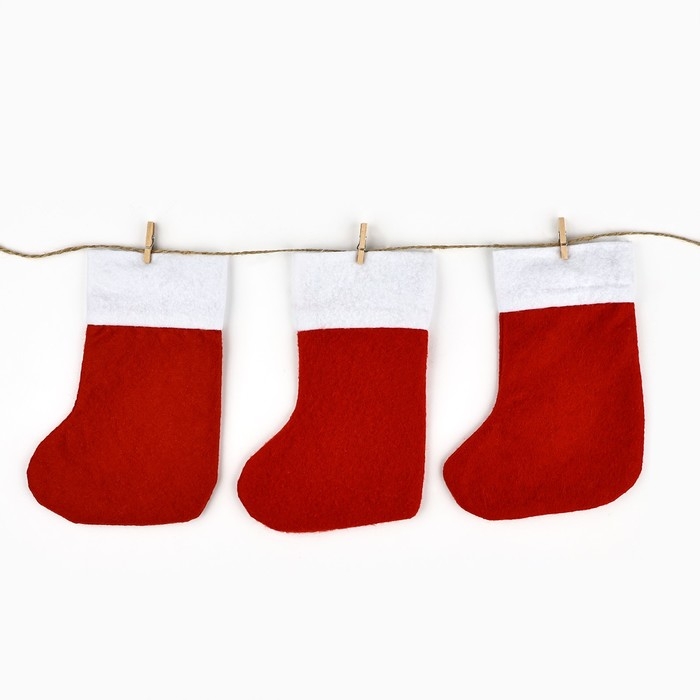 Носки для подарков с прищепками &laquo;Мечты сбываются&raquo;