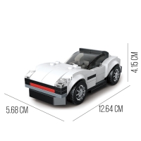 Конструктор блочный &laquo;Спорткар&raquo;, 10 вариантов сборки, 172 детали