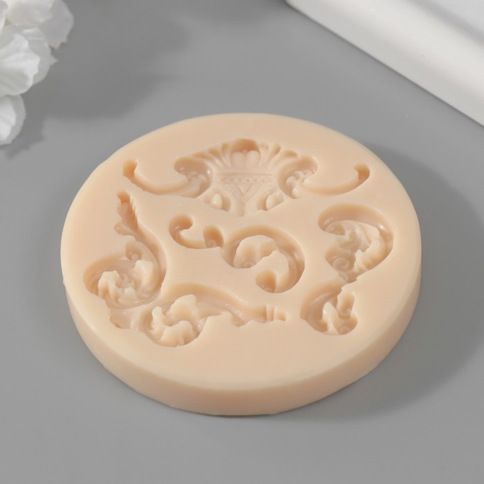 Молд силиконовый Молд силиконовый "Лепнина" от1,2х0,7 см до 5,3х2 см МИКС