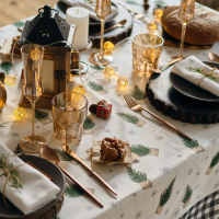 Скатерть новогодняя Этель Happy New Year 149х220см с ГМВО, 100% хлопок, 190г/м2 Скатерть новогодняя Этель Happy New Year 149х220см с ГМВО, 100% хлопок, 190г/м2