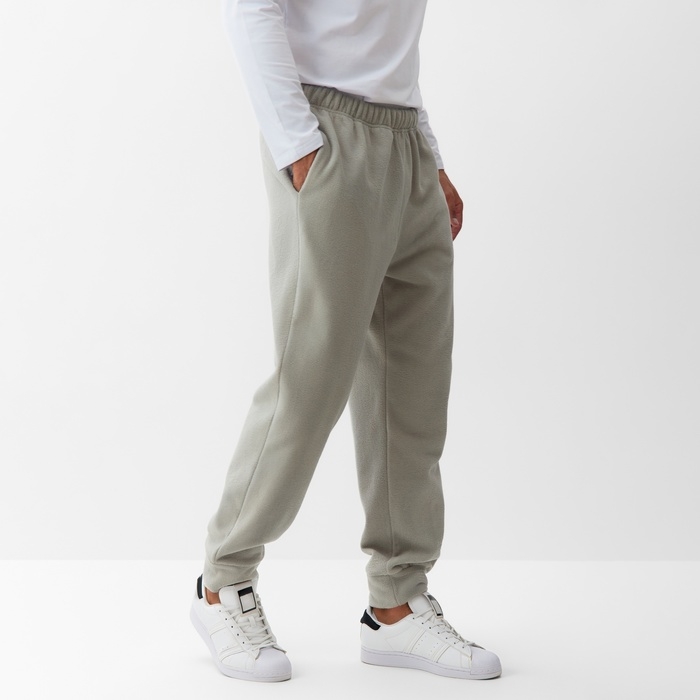 Брюки мужские спортивные MINAKU: Casual Collection MAN цвет серый, р-р 54