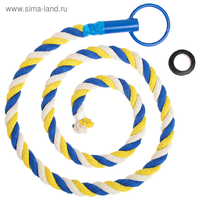 Канат для лазания, заливной, длина 2 м, цвета МИКС