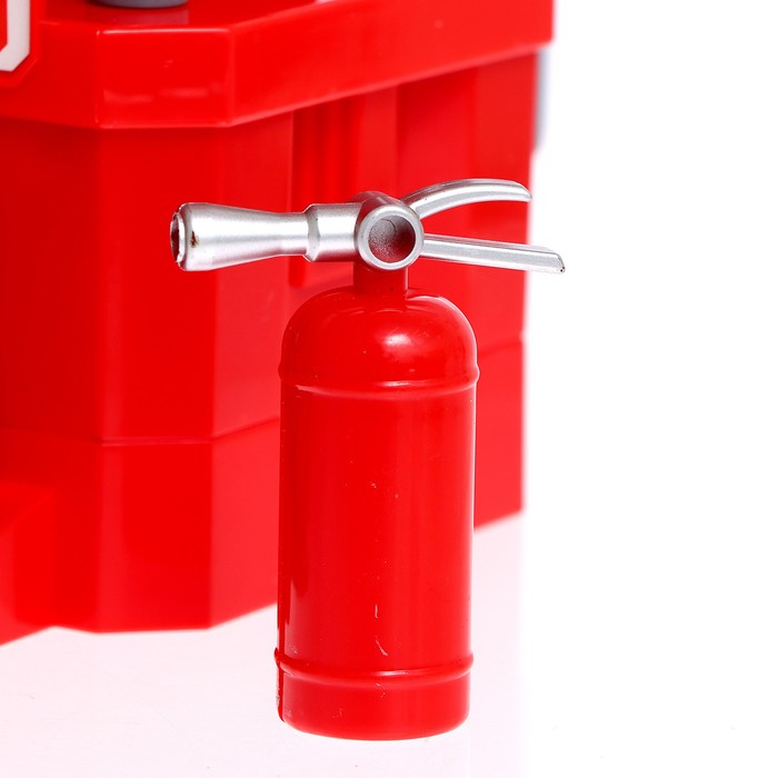 Парковка &laquo;Пожарная часть&raquo;, с 2 машинками, с водяной пушкой