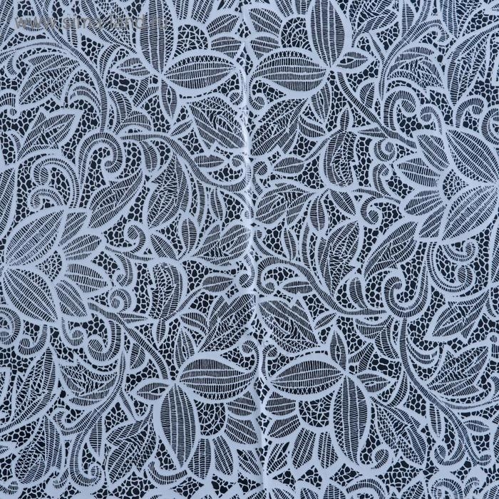Скатерть без основы многоразовая &laquo;Ажур&raquo;, 120&times;180 см, прозрачная