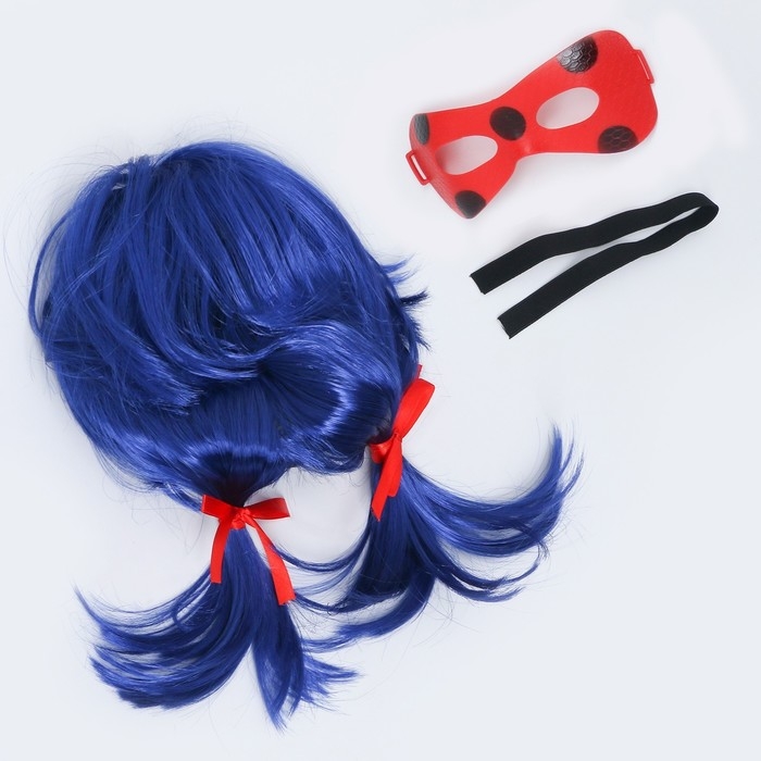 Карнавальный набор &laquo;Леди Божья коровка&raquo; маска, парик