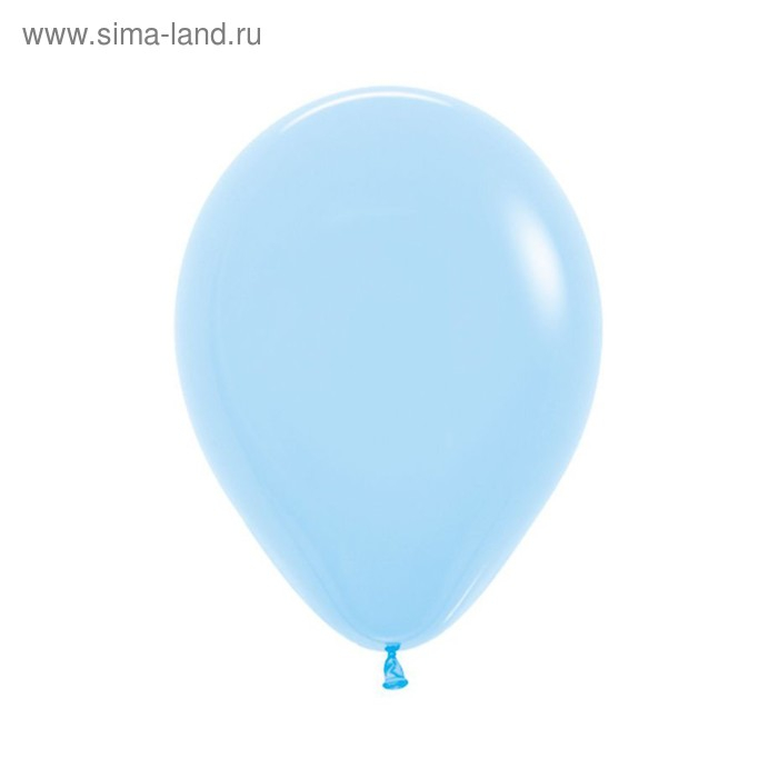 Шар латексный 12" матовый, пастель, набор 100 шт, МИКС