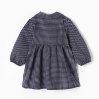 Платье Крошка Я "Клетка", рост 74-80, синий